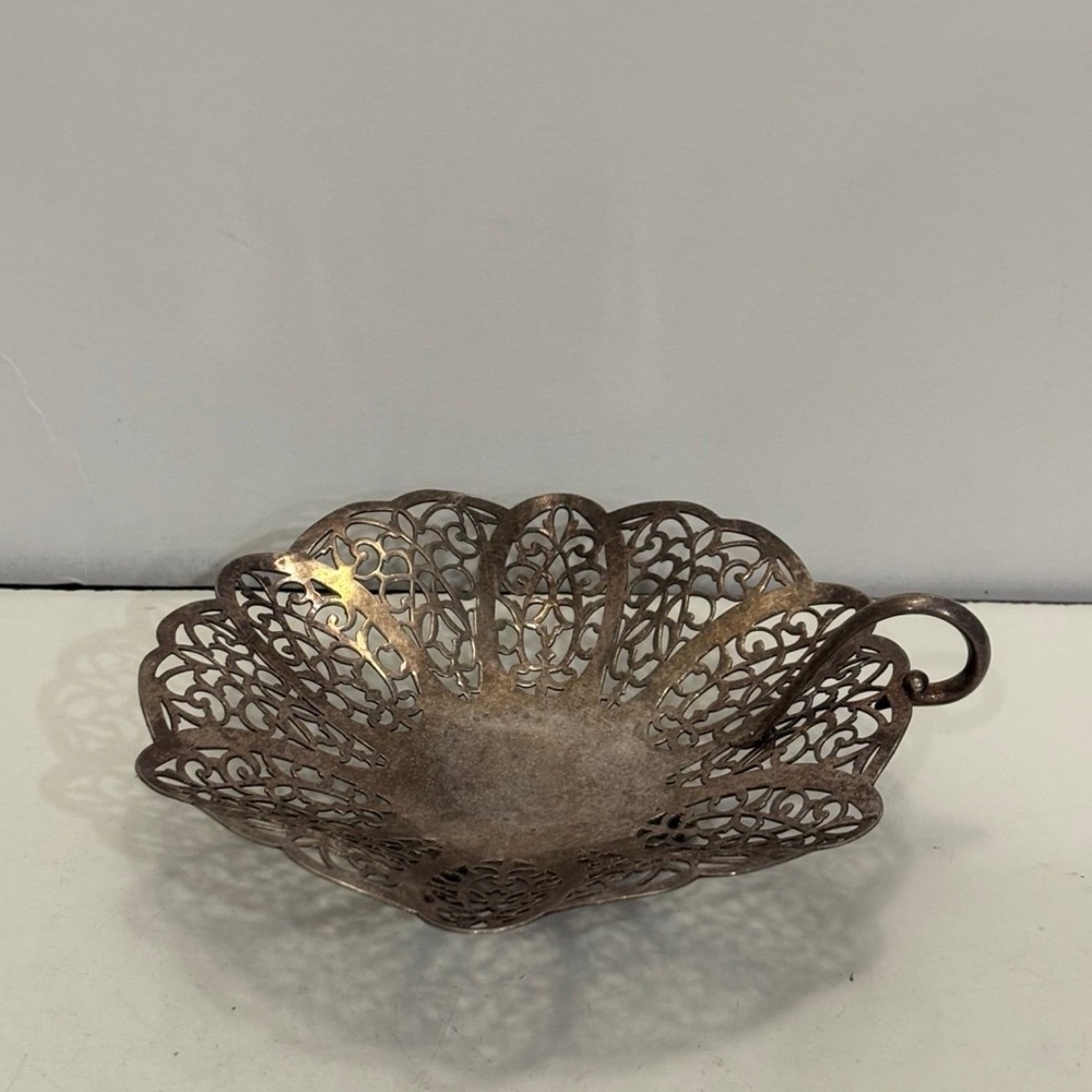 Vintage Lovelace International Silver Co Trinket Dish Style 1428